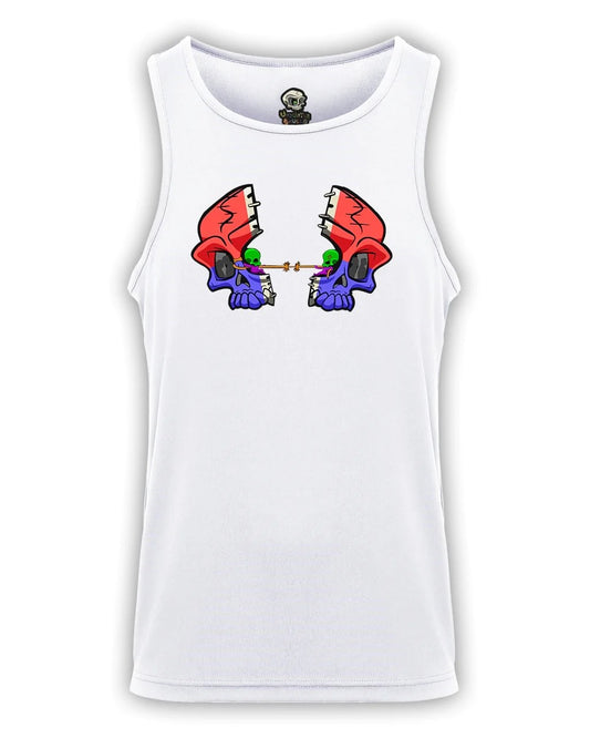 BPD Skull Mental Health Awareness Vest By Unsubtle Skulls