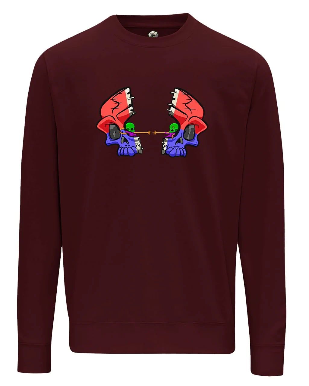BPD Skull Mental Health Awareness Sweater By Unsubtle Skulls