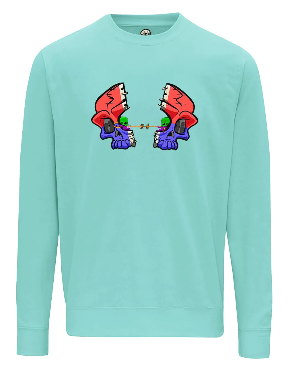 BPD Skull Mental Health Awareness Sweater By Unsubtle Skulls