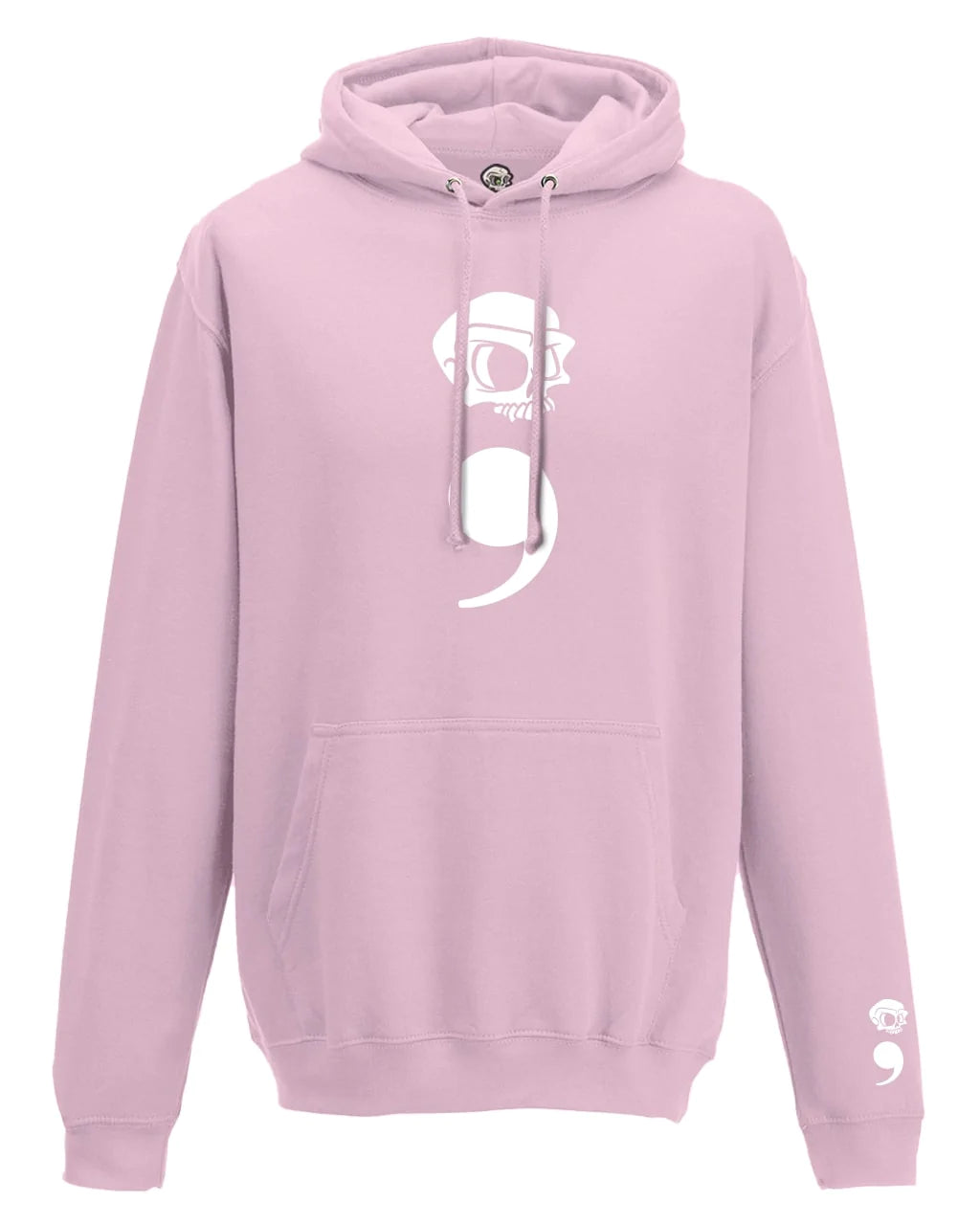 Semi Colon Mental Health Awareness Hoodie By Unsubtle Skulls
