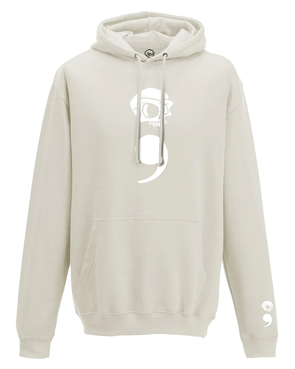 Semi Colon Mental Health Awareness Hoodie By Unsubtle Skulls