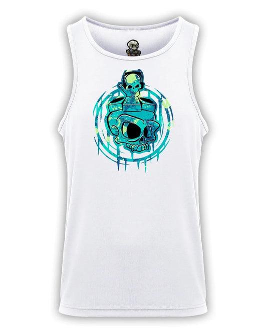 Depression Skull Mental Health Awareness Vest By Unsubtle Skulls