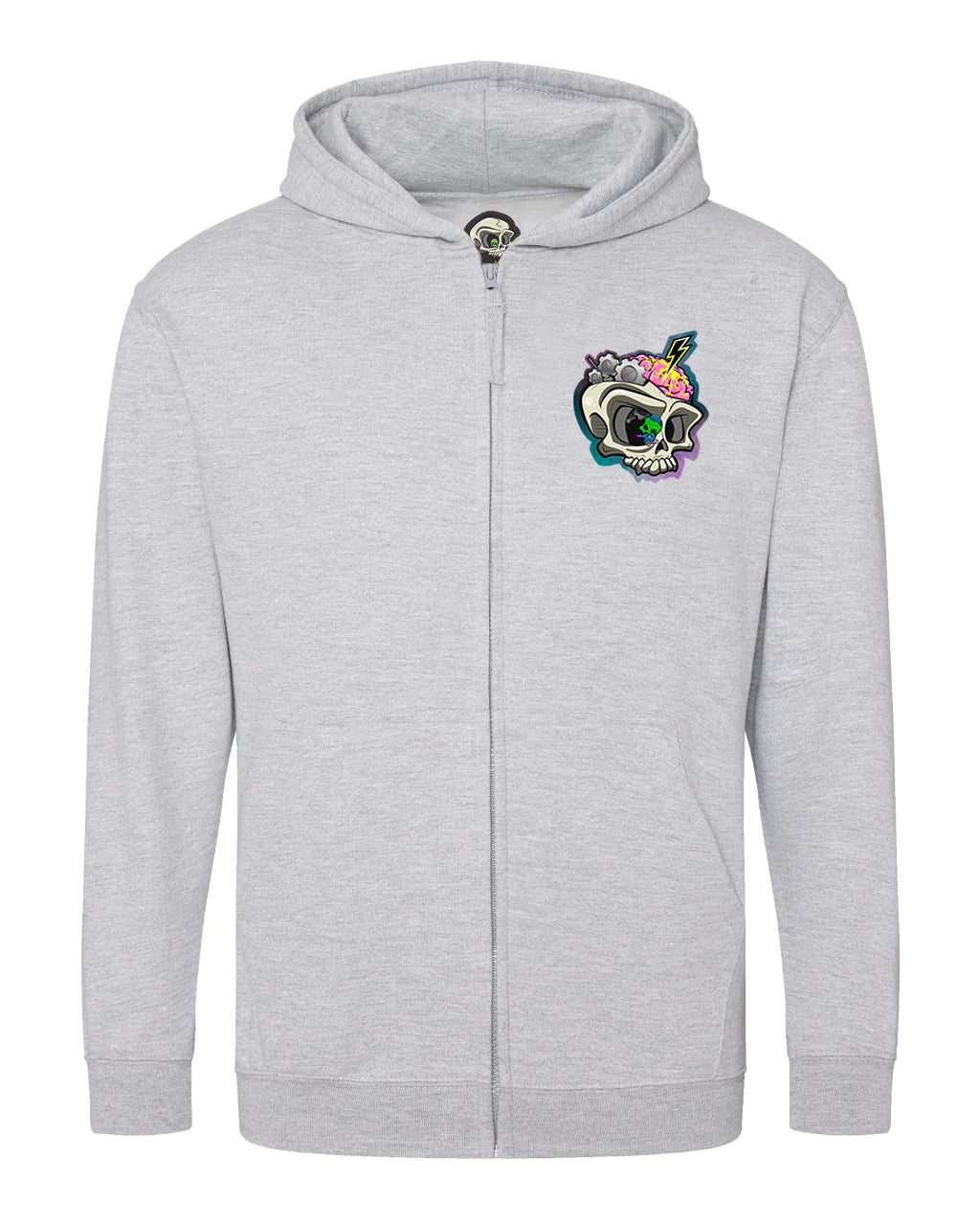 Kids Epilepsy Mental Health Awareness Full Zip Hood By Unsubtle Skulls
