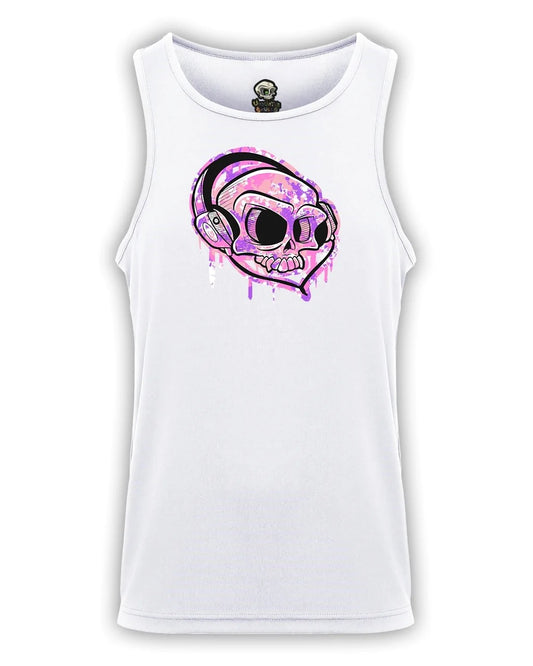 Headphones Mental Health Awareness Vest By Unsubtle Skulls