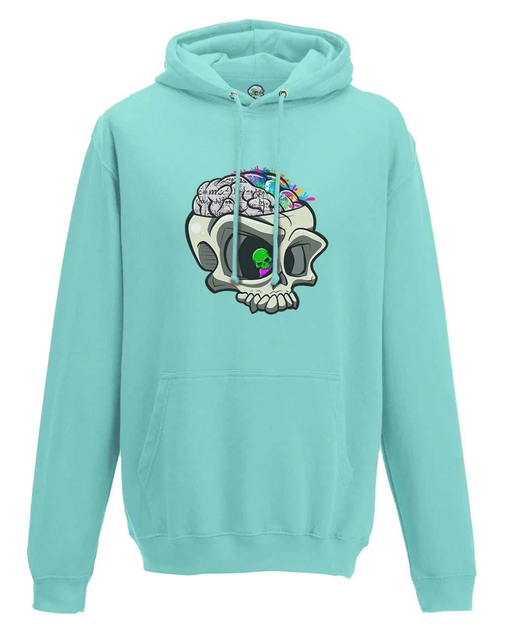 Peppermint ADHD Mental Health Awareness Hoodie By Unsubtle Skulls