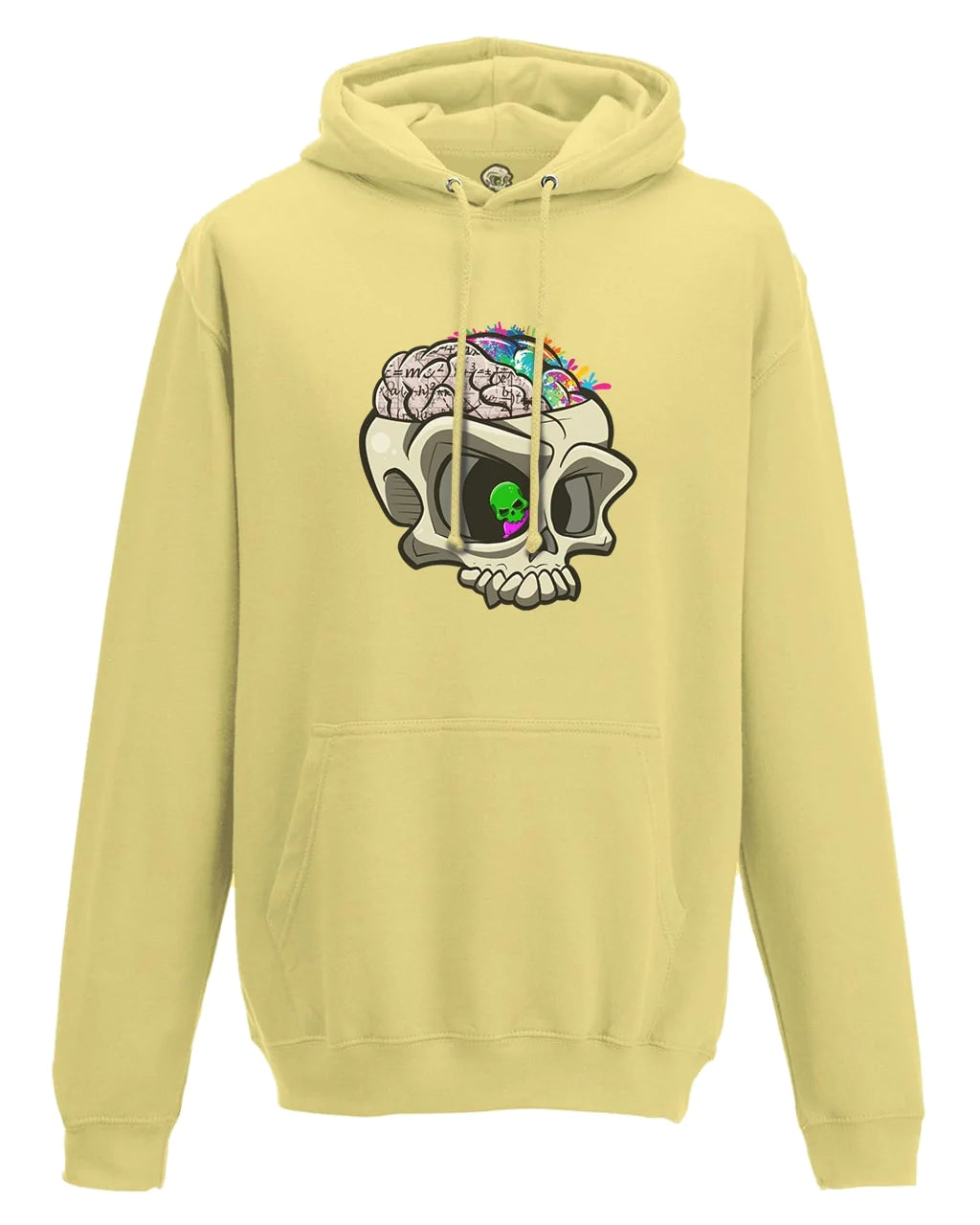 Sherbet Lemon ADHD Mental Health Awareness Hoodie By Unsubtle Skulls