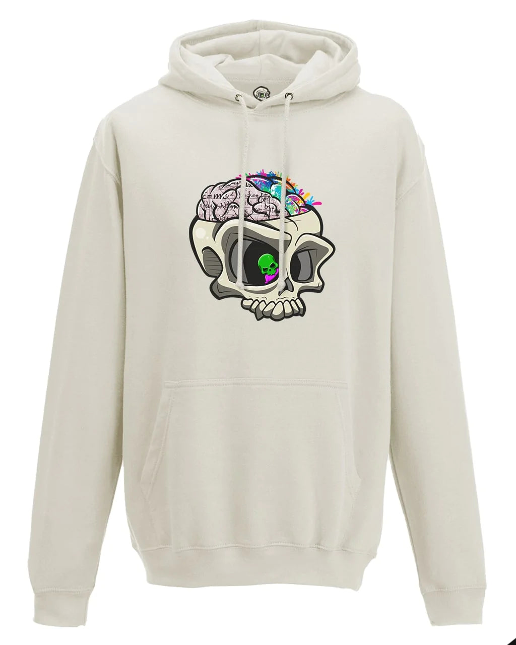 Vanilla Milkshake ADHD Mental Health Awareness Hoodie By Unsubtle Skulls