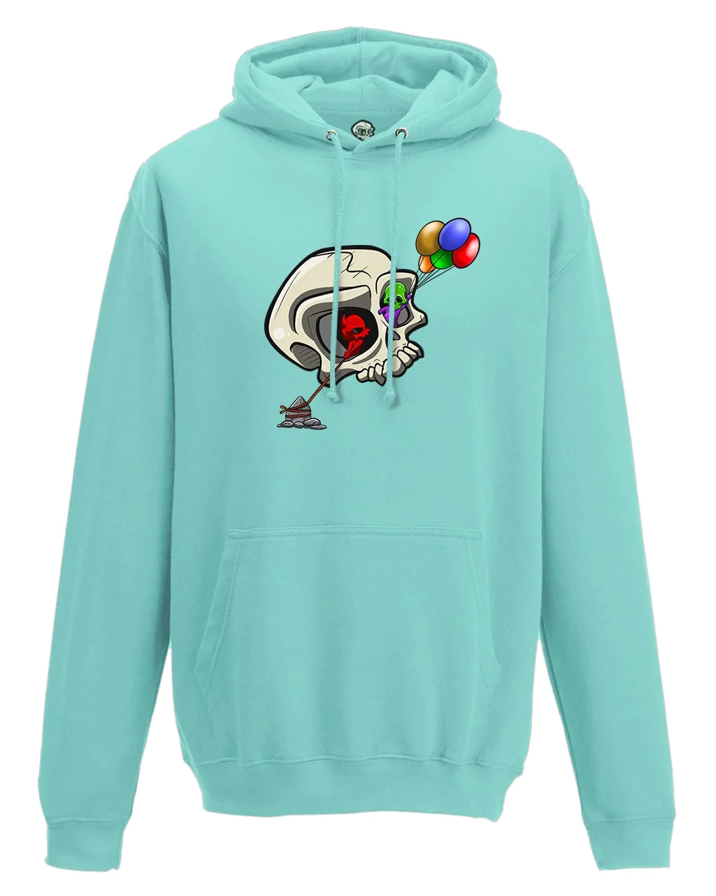Bipolar Mental Health Awareness Hoodie By Unsubtle Skulls