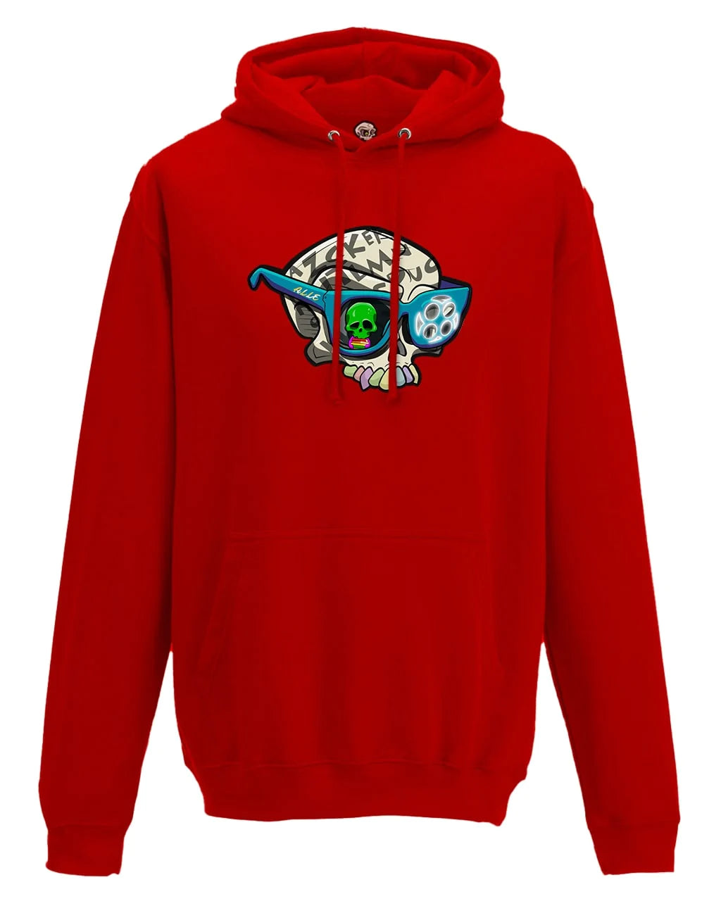 Dyslexia Mental Health Awareness Hoodie By Unsubtle Skulls