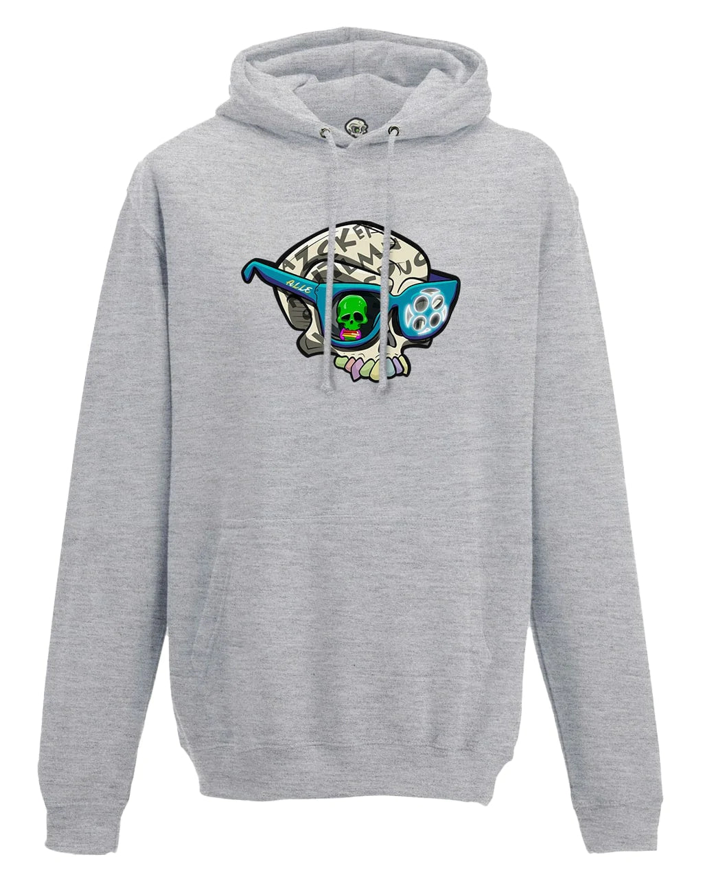 Dyslexia Mental Health Awareness Hoodie By Unsubtle Skulls