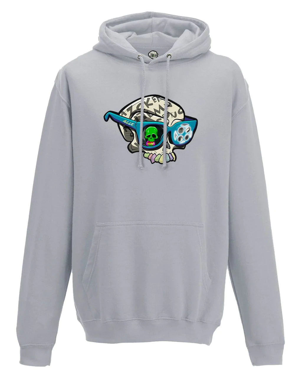 Dyslexia Mental Health Awareness Hoodie By Unsubtle Skulls