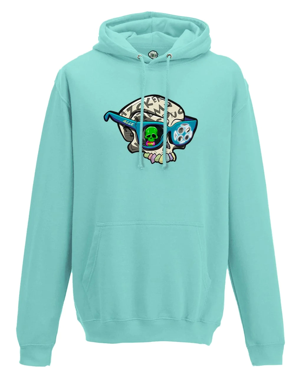 Dyslexia Mental Health Awareness Hoodie By Unsubtle Skulls