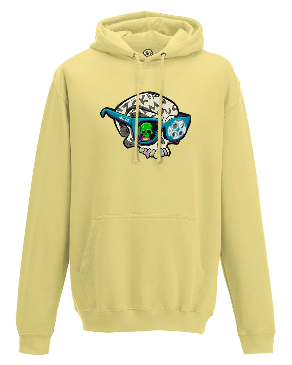 Dyslexia Mental Health Awareness Hoodie By Unsubtle Skulls