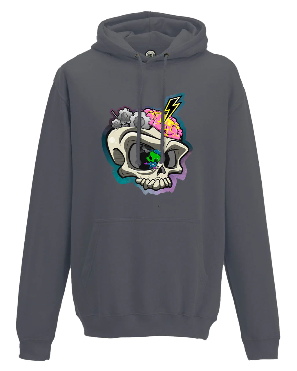 Epilepsy Mental Health Awareness Hoodie By Unsubtle Skulls