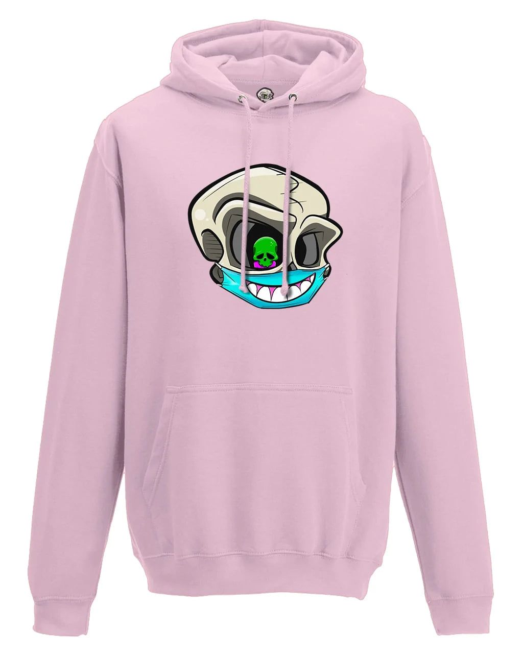 Never Trust A Smile Mental Health Awareness Hoodie By Unsubtle Skulls