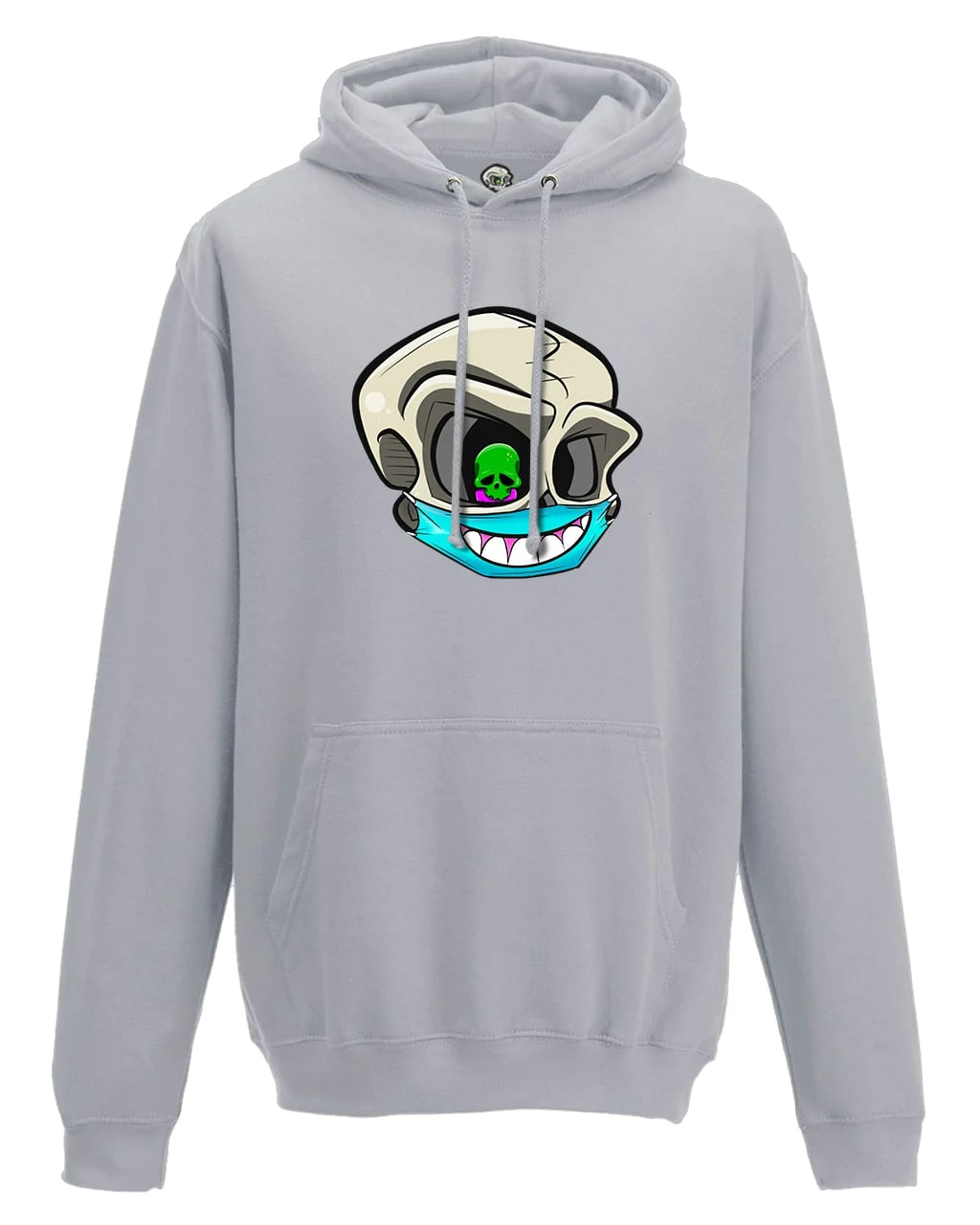 Never Trust A Smile Mental Health Awareness Hoodie By Unsubtle Skulls