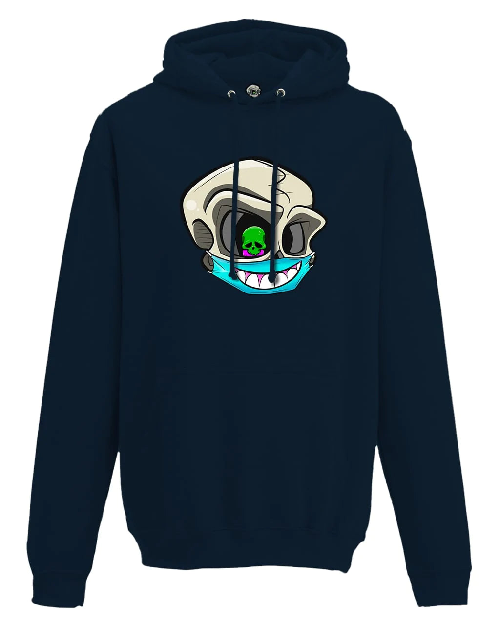 Never Trust A Smile Mental Health Awareness Hoodie By Unsubtle Skulls