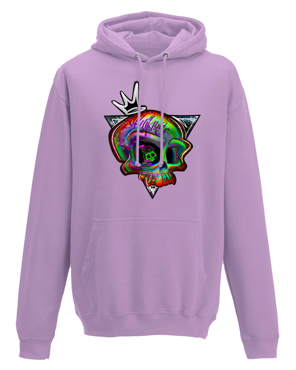 Addiction Skull Mental Health Awareness Hoodie By Unsubtle Skulls