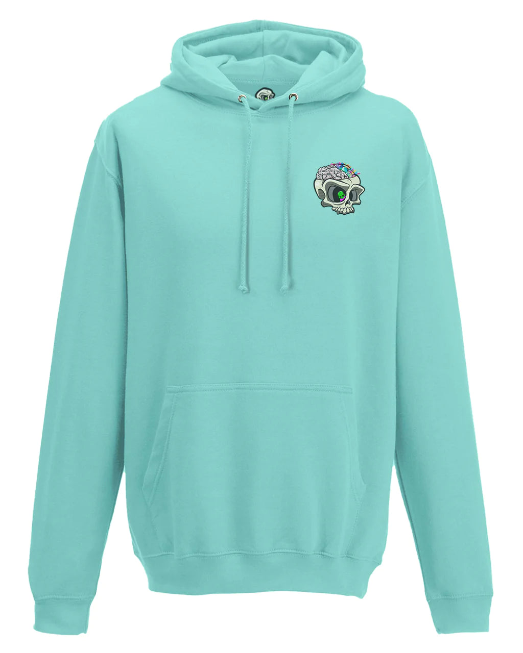 Peppermint ADHD Mental Health Awareness Hoodie By Unsubtle Skulls