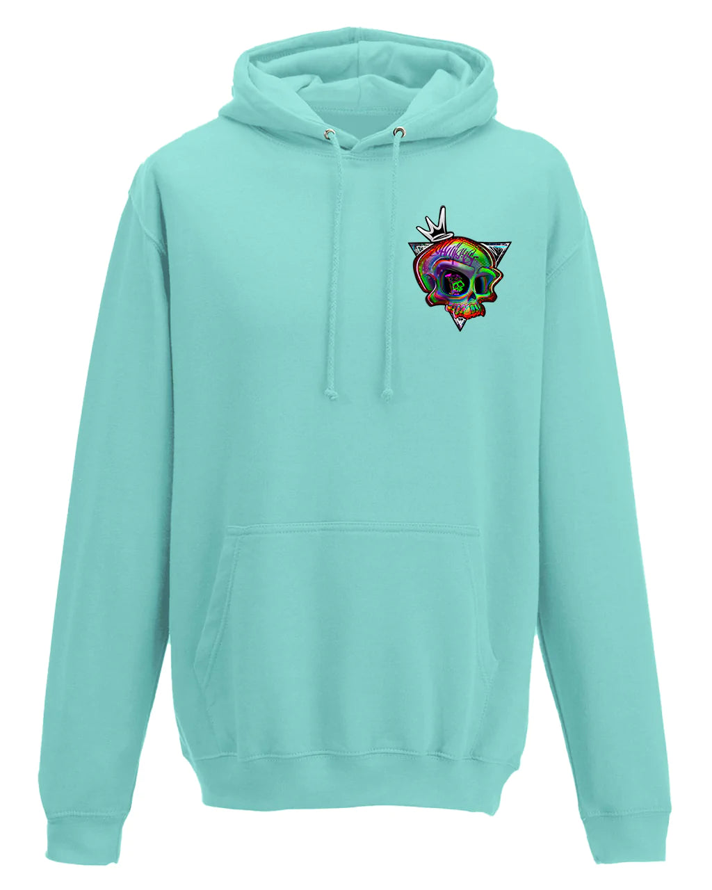 Skulls Skull Mental Health Awareness Hoodie By Unsubtle Skulls
