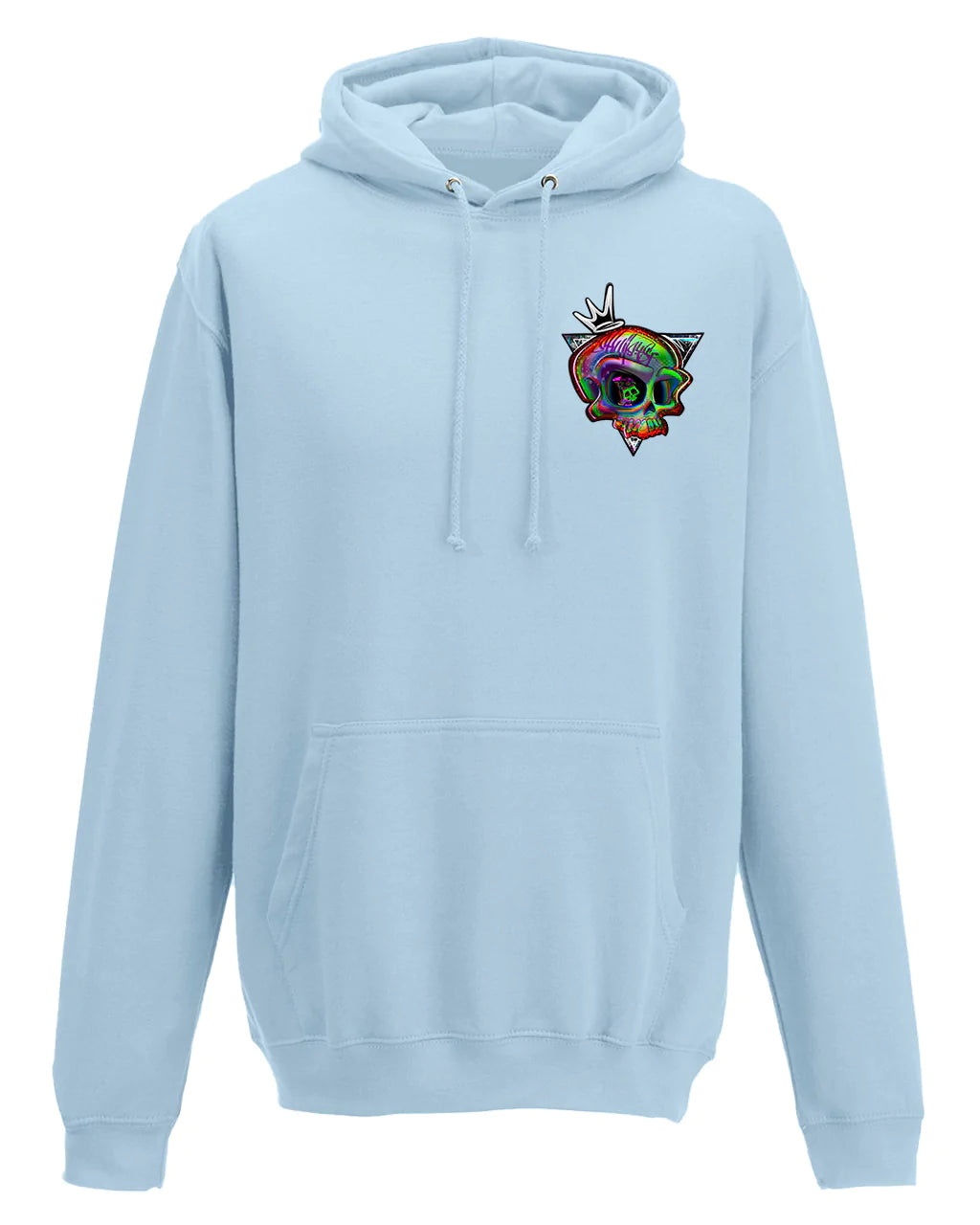 Skulls Skull Mental Health Awareness Hoodie By Unsubtle Skulls