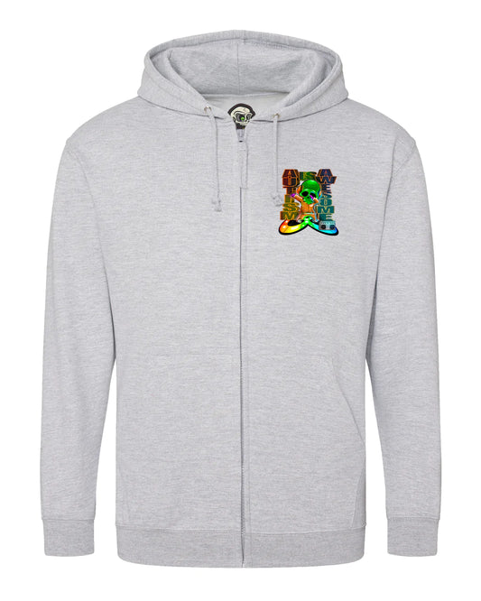 Autism Mental Health Awareness Full Zip Hoodie By Unsubtle Skulls