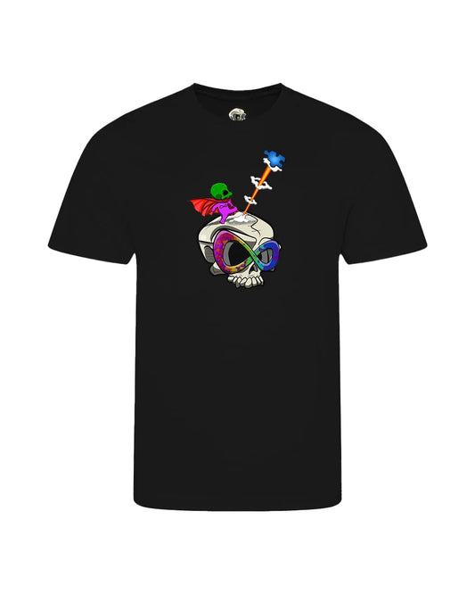 Kids Autism Mental Health Awareness T-Shirt By Unsubtle Skulls