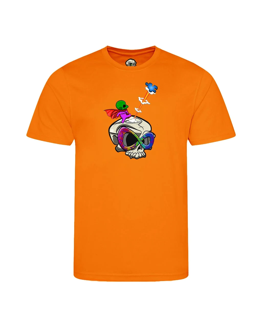 Kids Autism Mental Health Awareness T-Shirt By Unsubtle Skulls