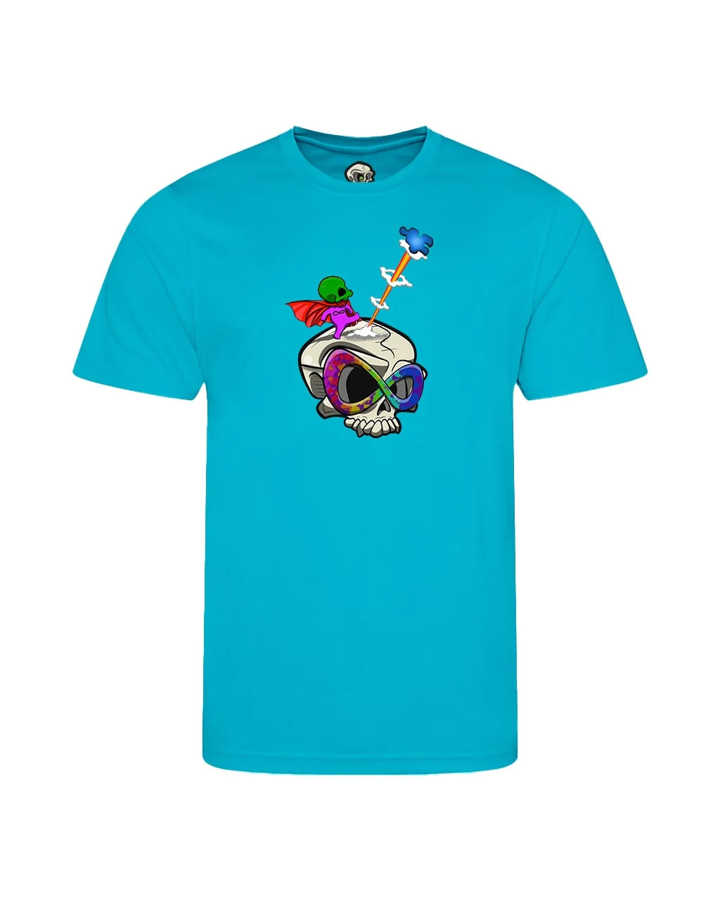 Kids Autism Mental Health Awareness T-Shirt By Unsubtle Skulls
