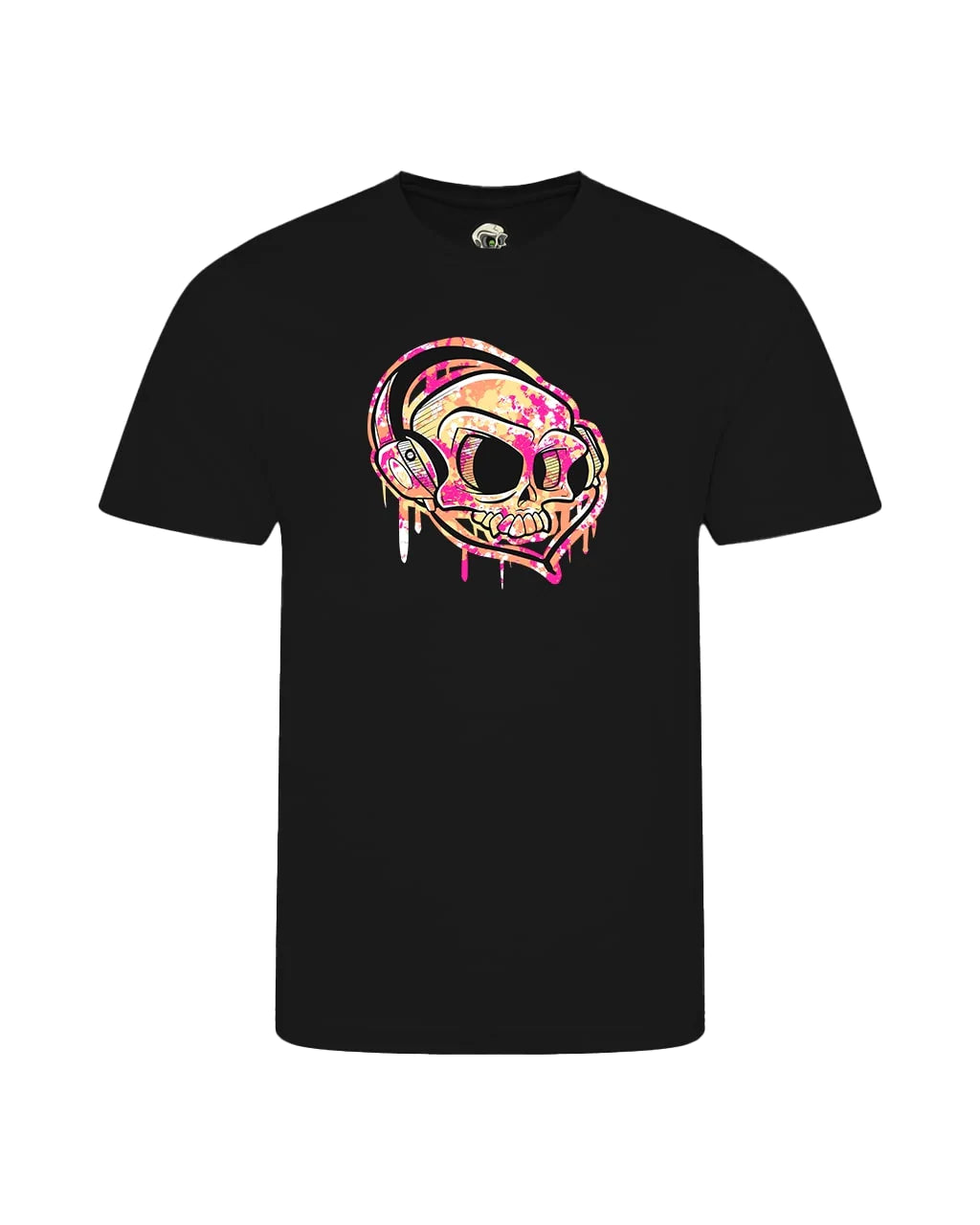 Kids Headphones Mental Health Awareness T-Shirt By Unsubtle Skulls