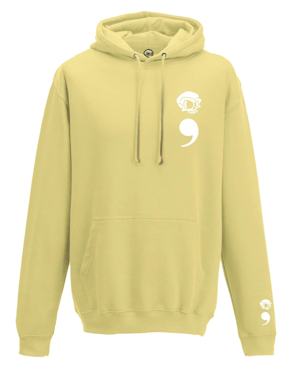 Semi Colon Mental Health Awareness Hoodie By Unsubtle Skulls