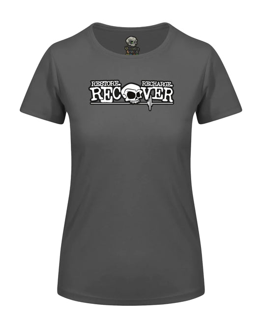 Recovery Skull Mental Health Awareness T-Shirt By Unsubtle Skulls