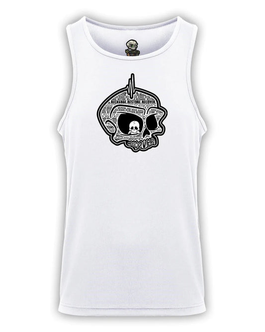 Recovery Mental Health Awareness Vest By Unsubtle Skulls