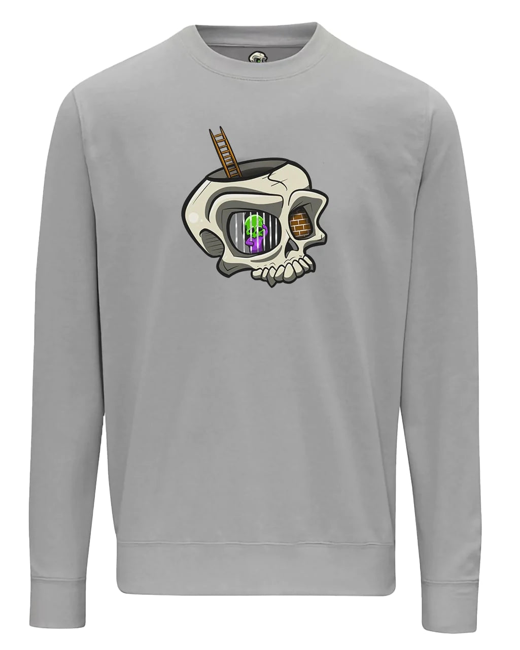 Moondust Anxiety Mental Health Awareness Sweater By Unsubtle Skulls