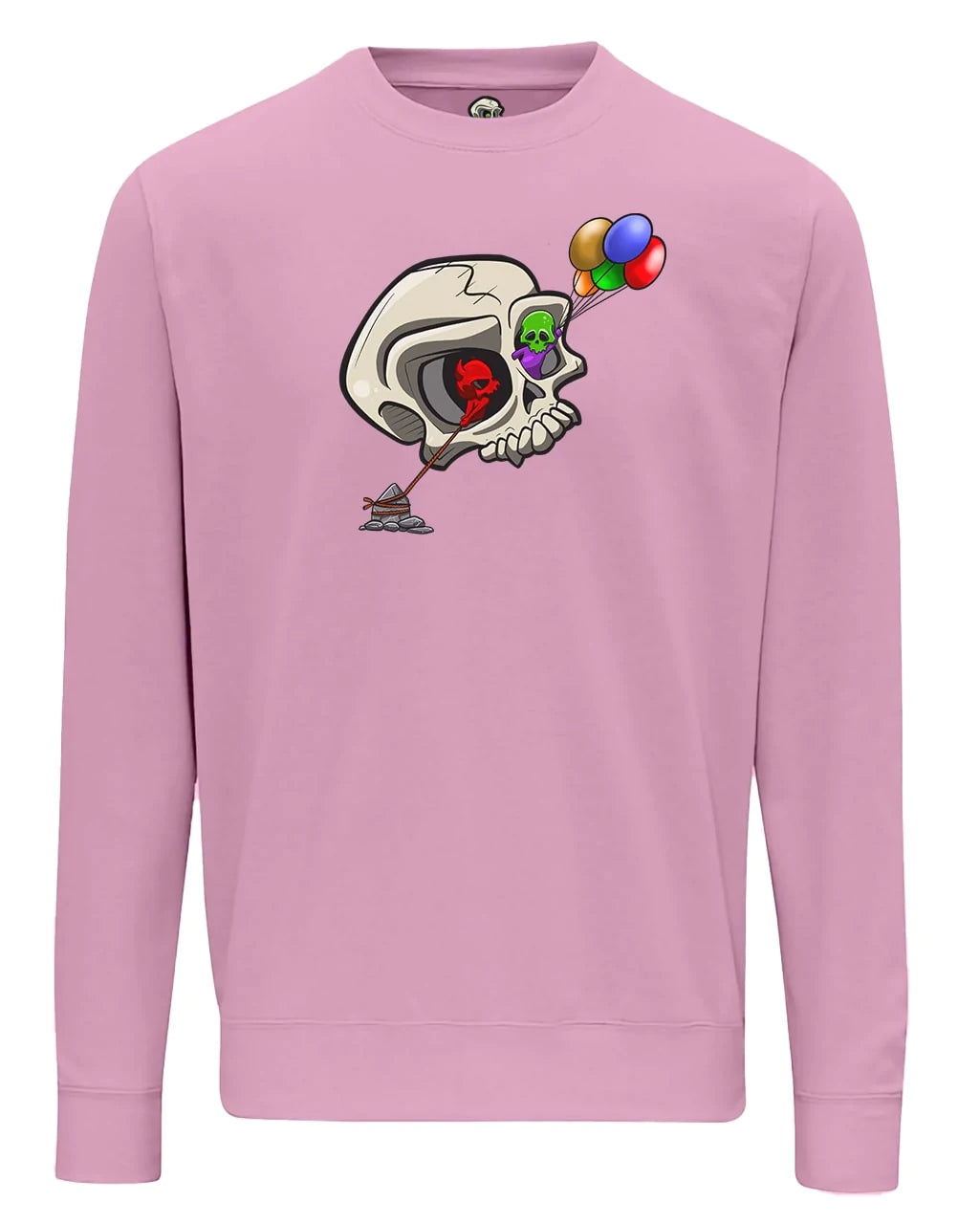 Bipolar Skull Mental Health Awareness Sweater By Unsubtle Skulls