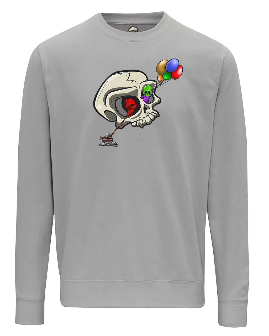 Bipolar Skull Mental Health Awareness Sweater By Unsubtle Skulls