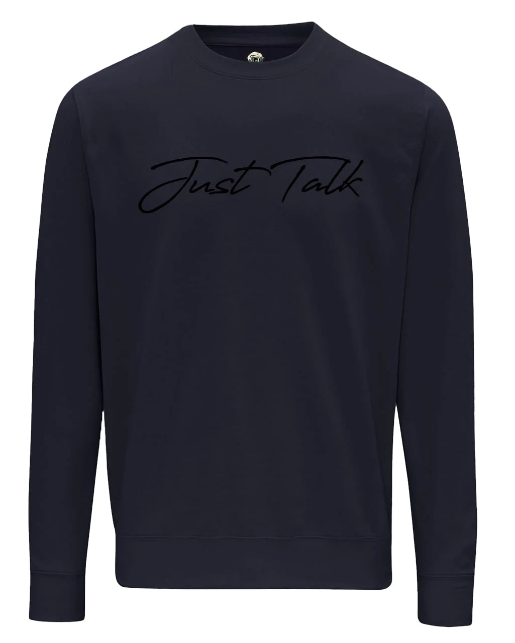 Just Talk Script Mental Health Awareness Sweater By Unsubtle Skulls