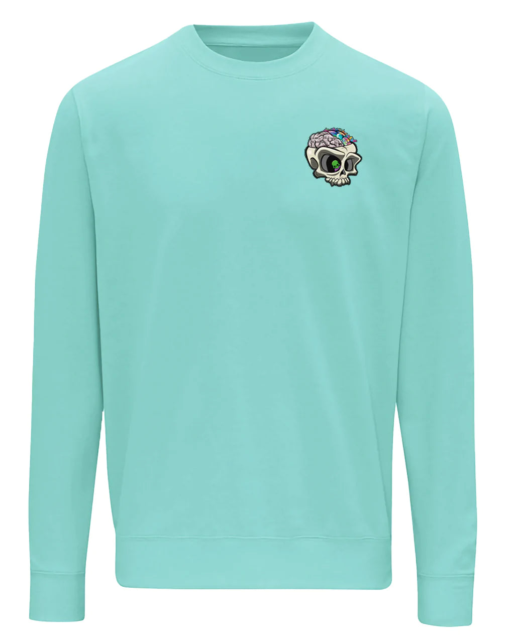 Peppermint ADHD Mental Health Awareness Sweater By Unsubtle Skulls