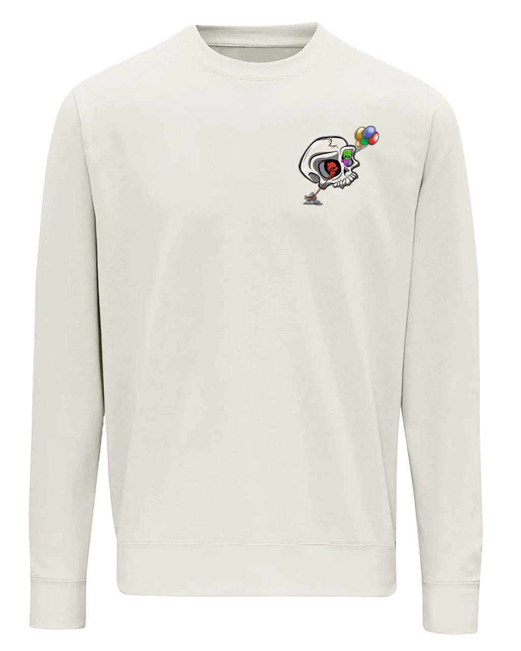 Bipolar Skull Mental Health Awareness Sweater By Unsubtle Skulls