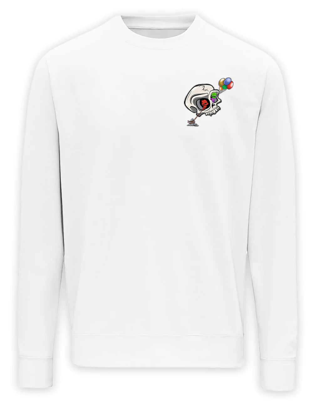 Bipolar Skull Mental Health Awareness Sweater By Unsubtle Skulls