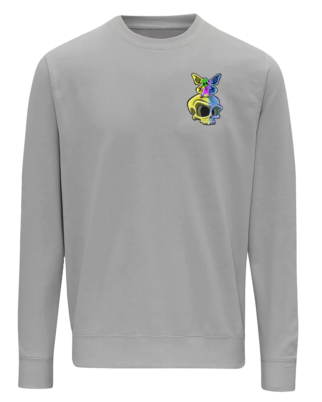 Downsyndrome Skull Mental Health Awareness Sweater By Unsubtle Skulls