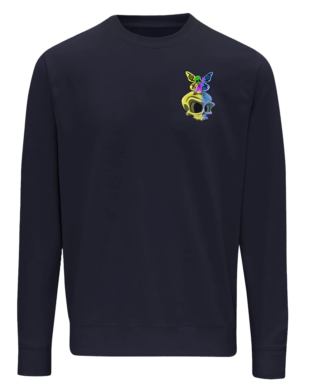 Downsyndrome Skull Mental Health Awareness Sweater By Unsubtle Skulls