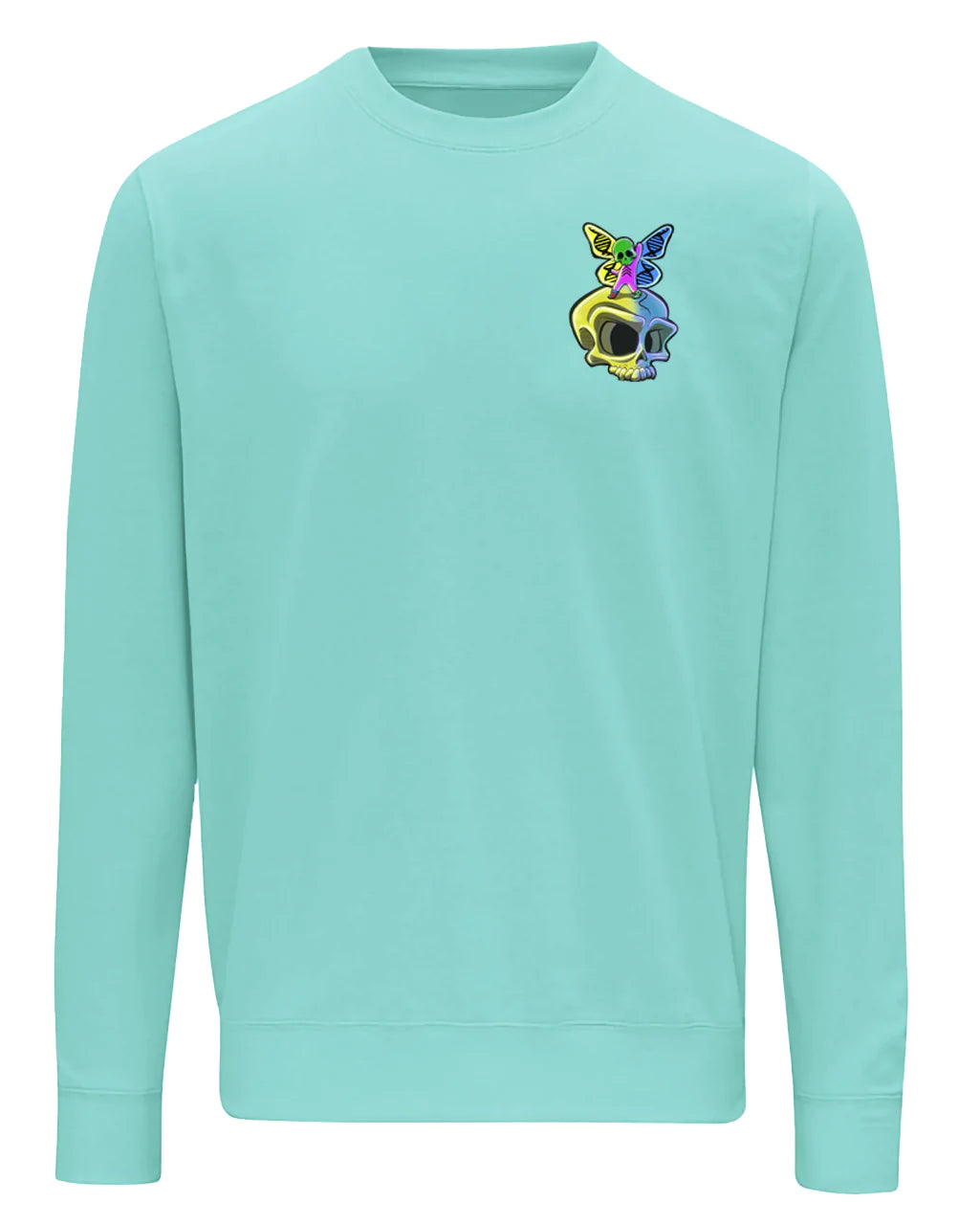 Downsyndrome Skull Mental Health Awareness Sweater By Unsubtle Skulls