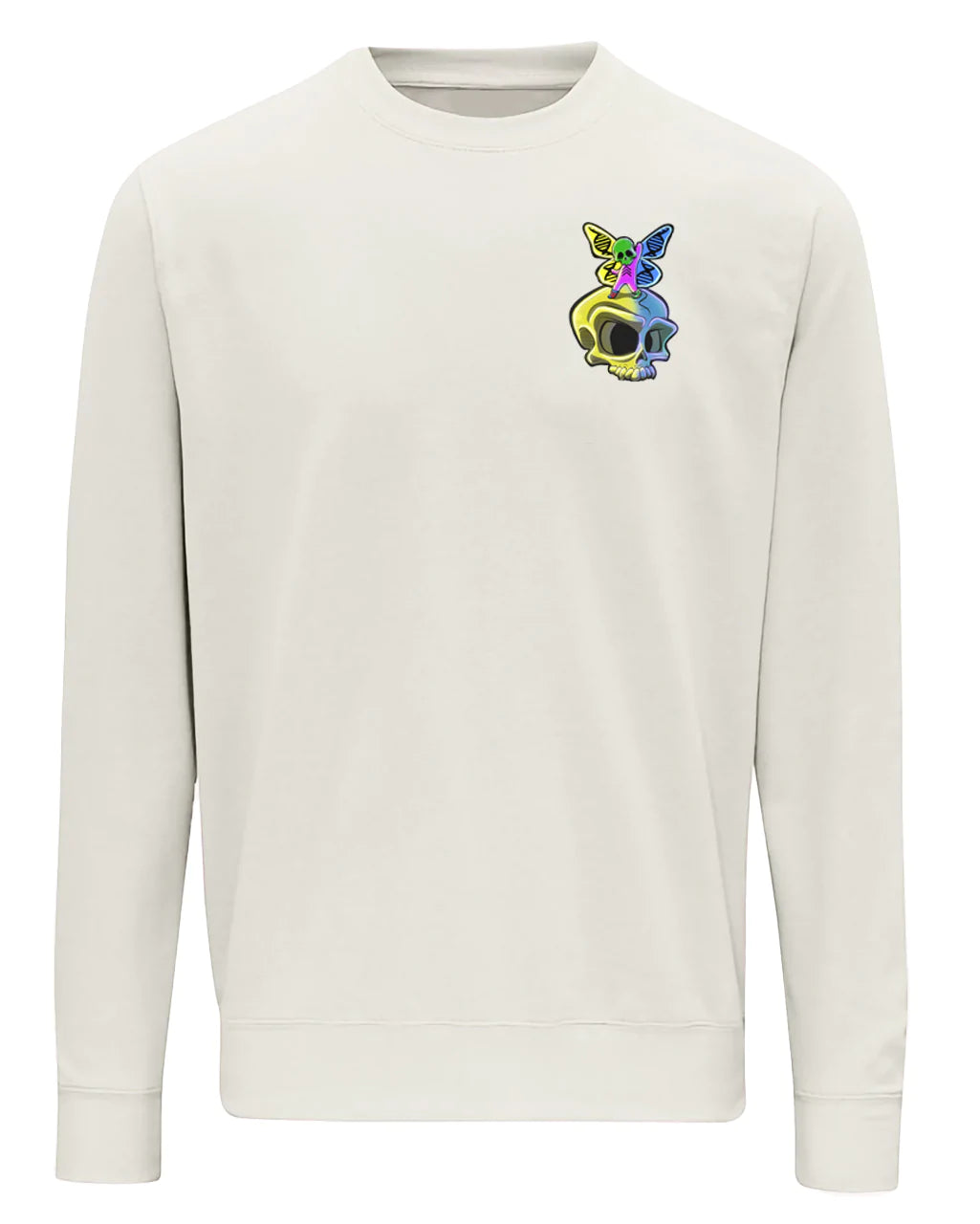 Downsyndrome Skull Mental Health Awareness Sweater By Unsubtle Skulls