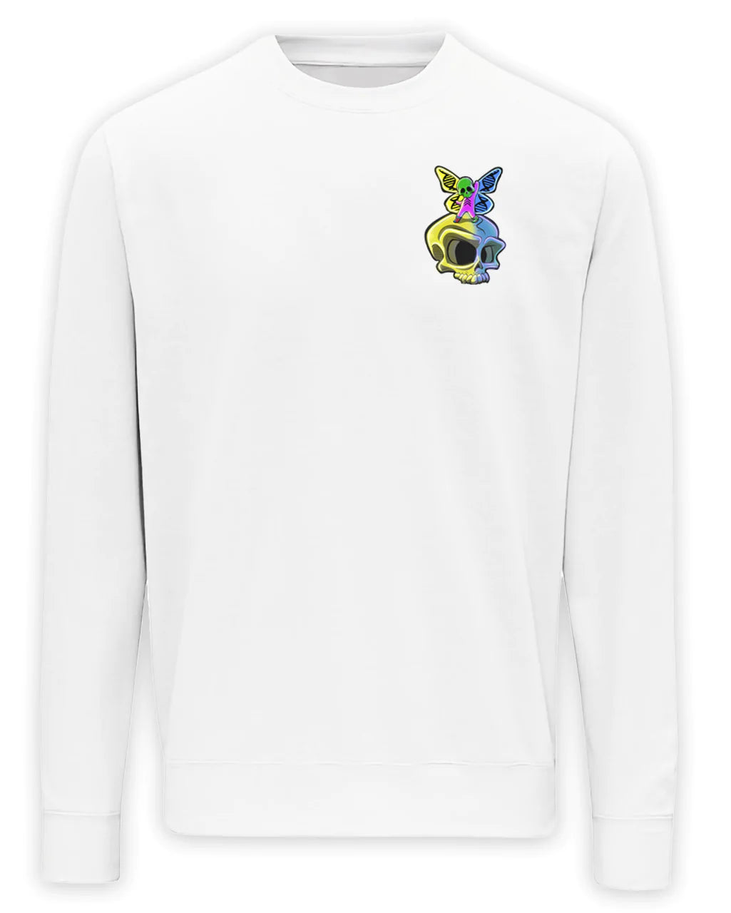 Downsyndrome Skull Mental Health Awareness Sweater By Unsubtle Skulls