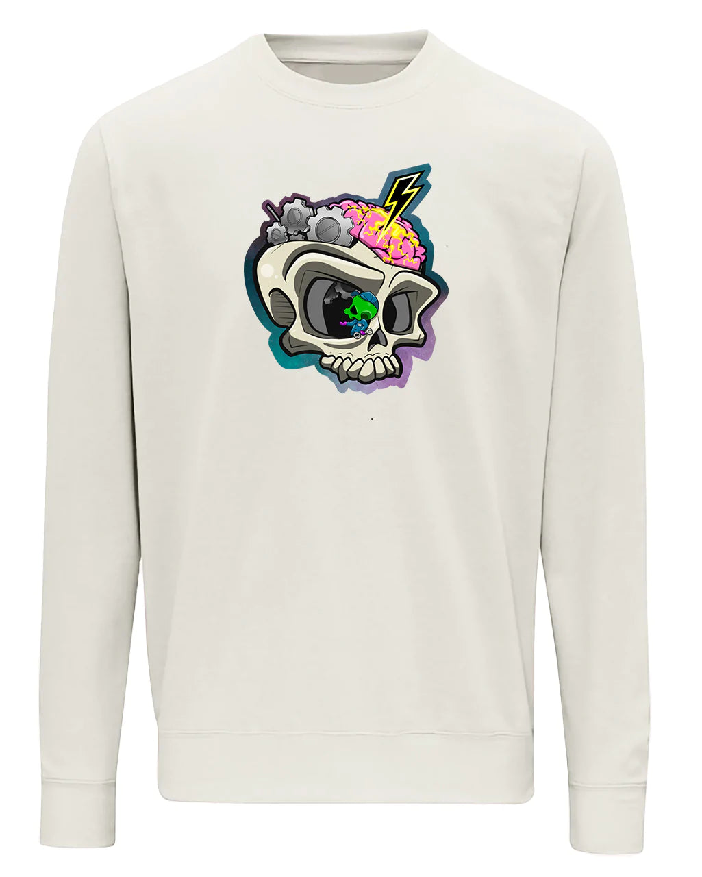 Epilepsy Awareness Skull Sweater / Mental Health Awareness