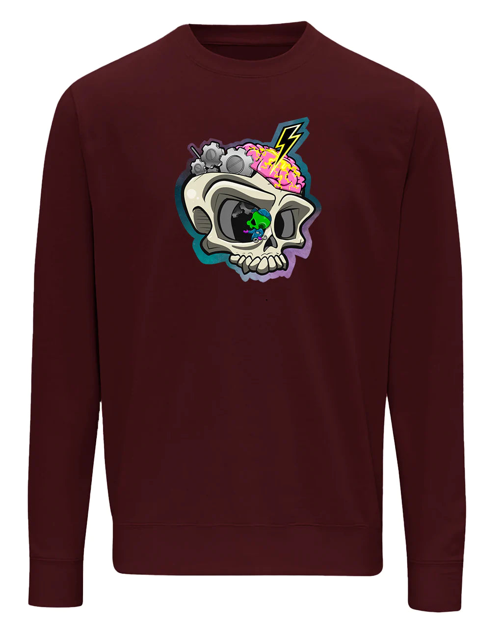 Epilepsy Awareness Skull Sweater / Mental Health Awareness