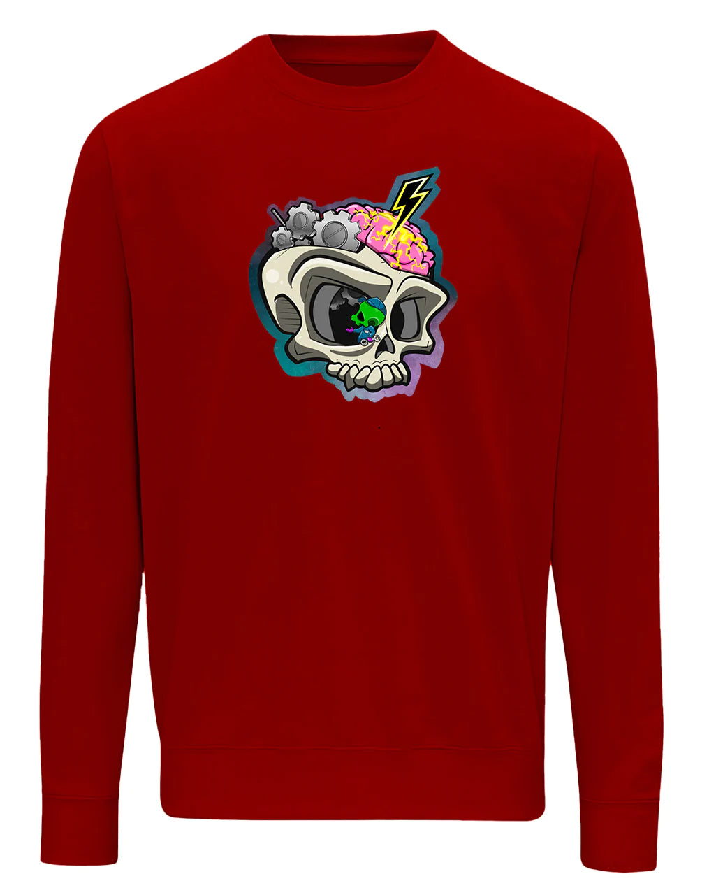 Epilepsy Awareness Skull Sweater / Mental Health Awareness