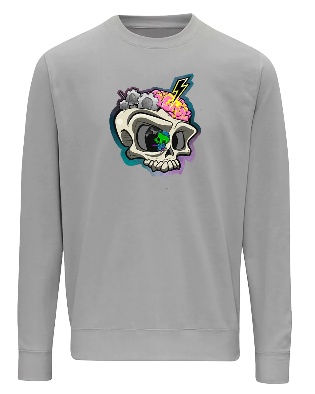 Epilepsy Awareness Skull Sweater / Mental Health Awareness
