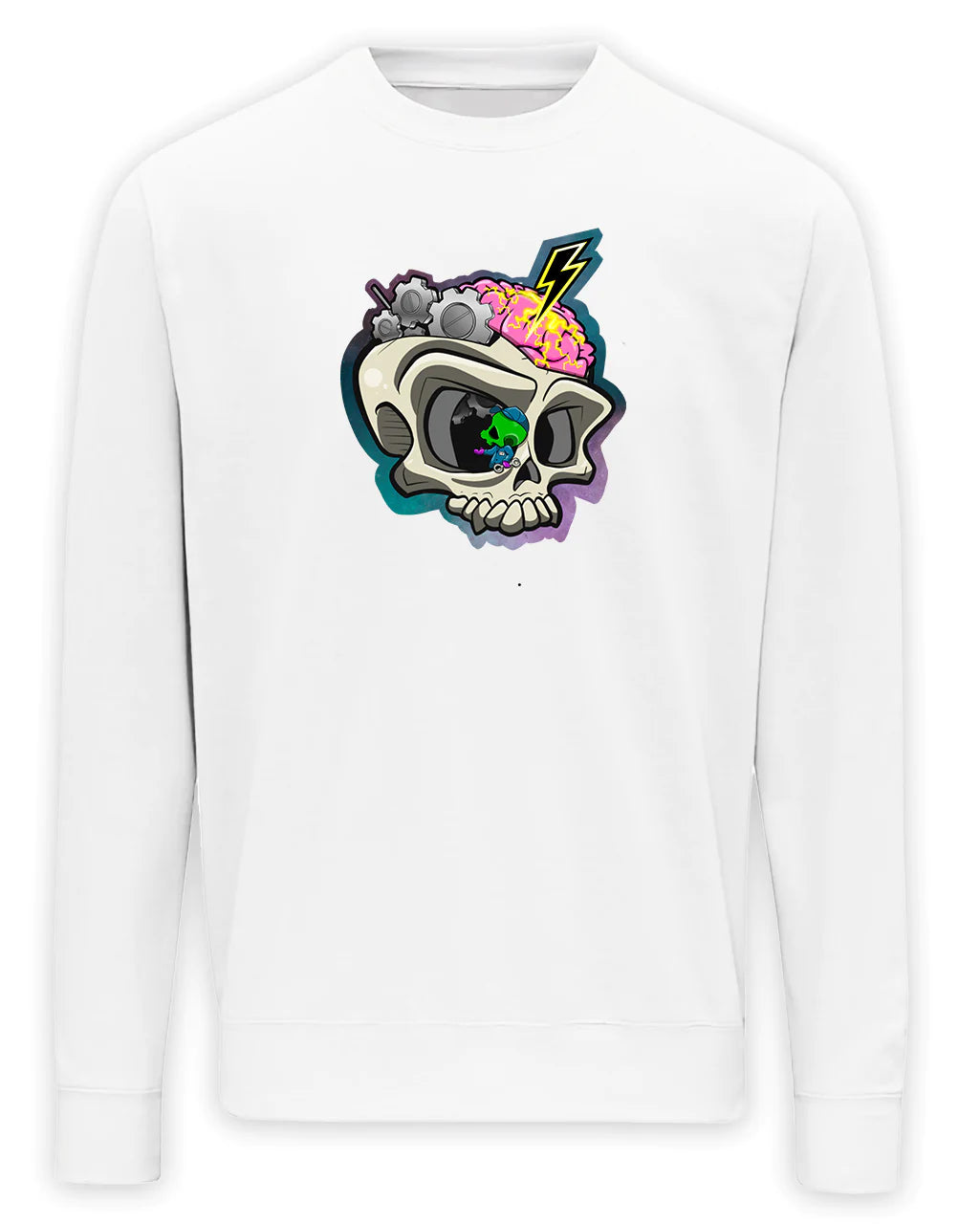 Epilepsy Awareness Skull Sweater / Mental Health Awareness